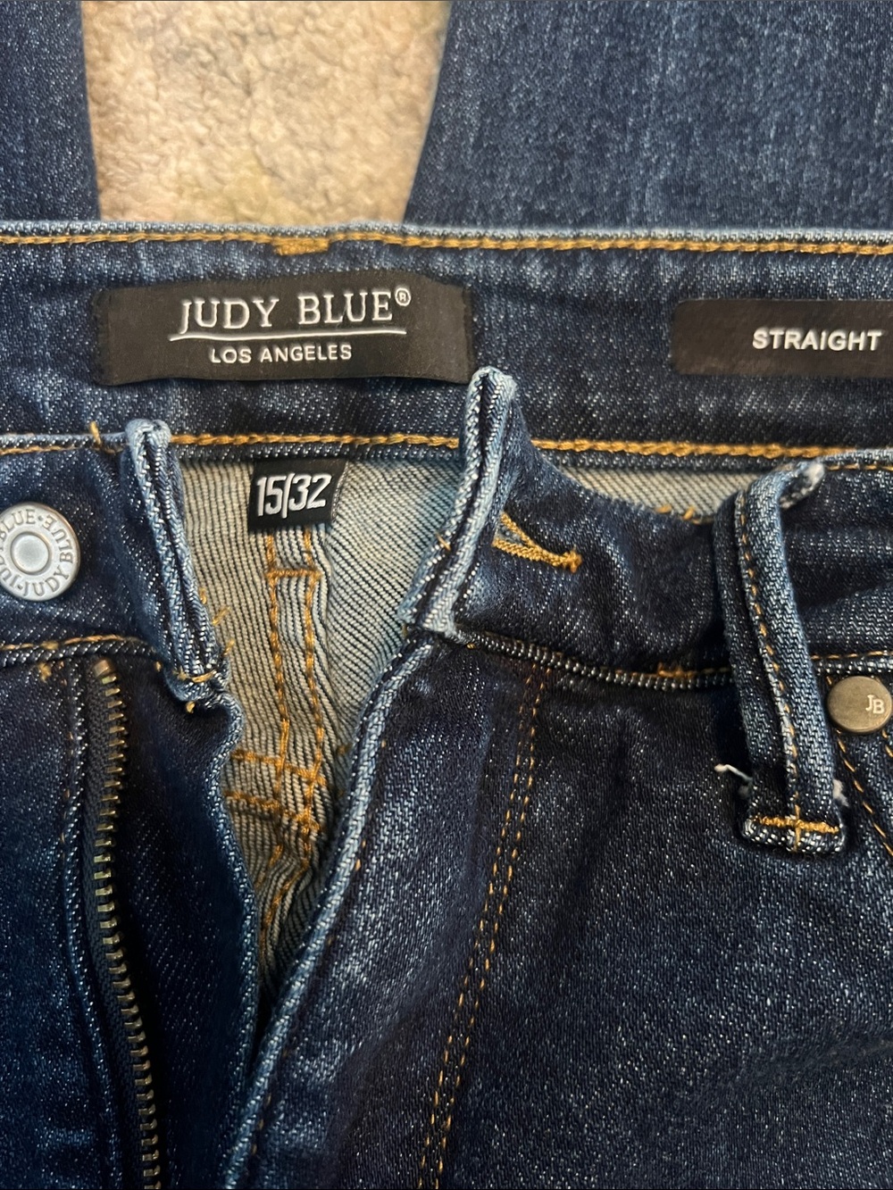 Judy Blue Dark Indigo Straight Jeans